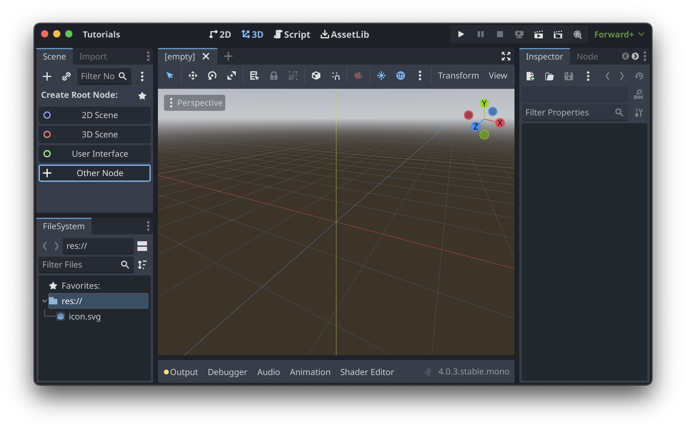 The Godot Editor